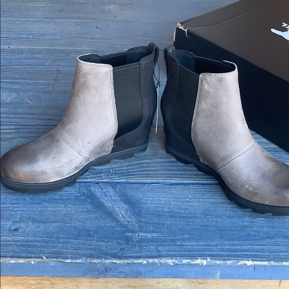 New Sorel Joan of Arctic Chelsea wedge - Picture 5 of 6